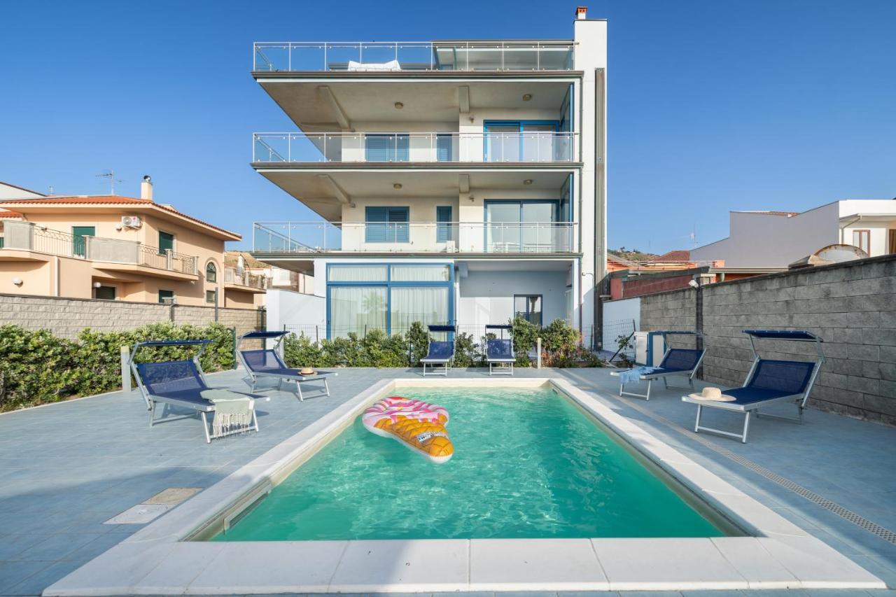 Terraces D'Orlando - Family Apartments With Sea View And Pool Capo dʼOrlando Exteriér fotografie